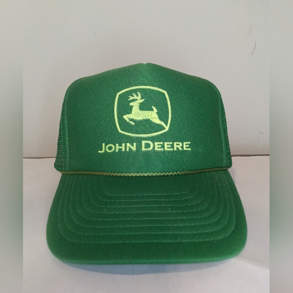 John Deere Green Trucker Hat